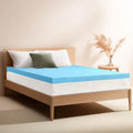 Queen size 3-inch Thick High Density Memory Foam Mattress Topper-0
