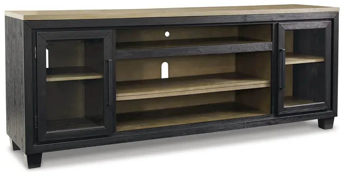Foyland XL TV stand with fireplace option