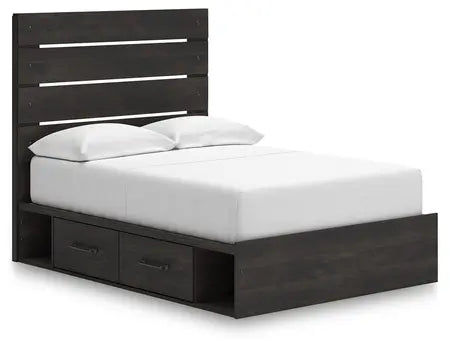 Hollivern panel storage bed