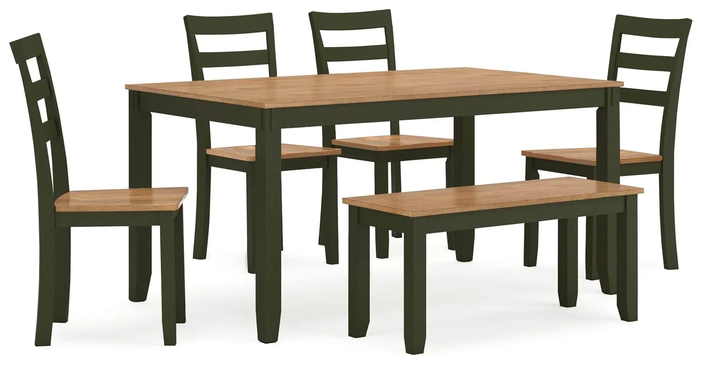 Gesthaven dining set side angle