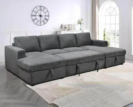 Liberty sleeper sectional storage view