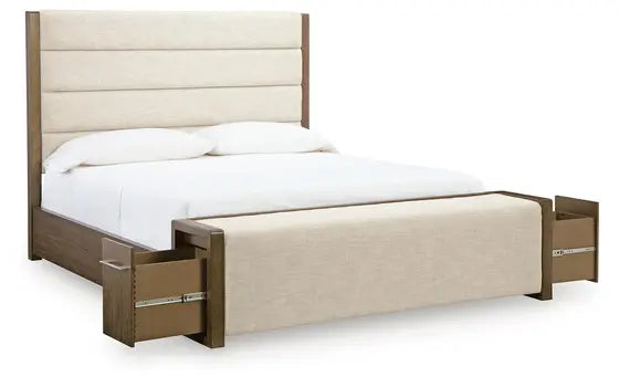 Marxmore upholstered storage bed alternate view