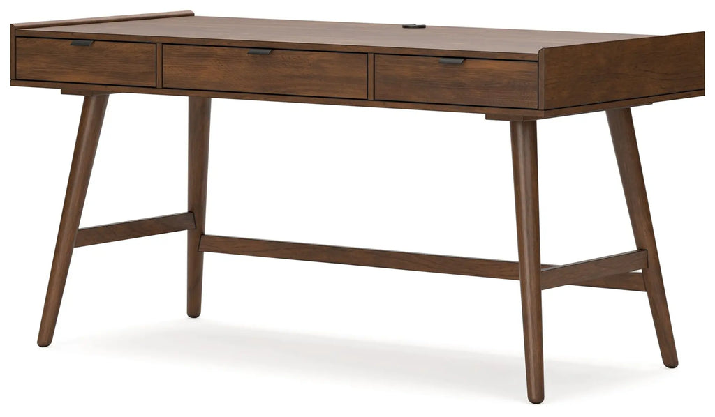 Lyncott office desk side angle