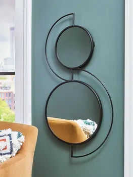 Styled room view of the Shayham mirror