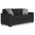 Jasmine Peaks coal sofa