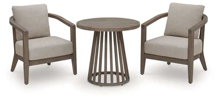 Joy Lagoon outdoor chairs and table set