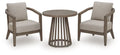 Joy Lagoon outdoor chairs and table set