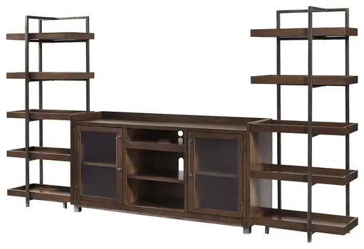 Starmore brown TV stand and entertainment center